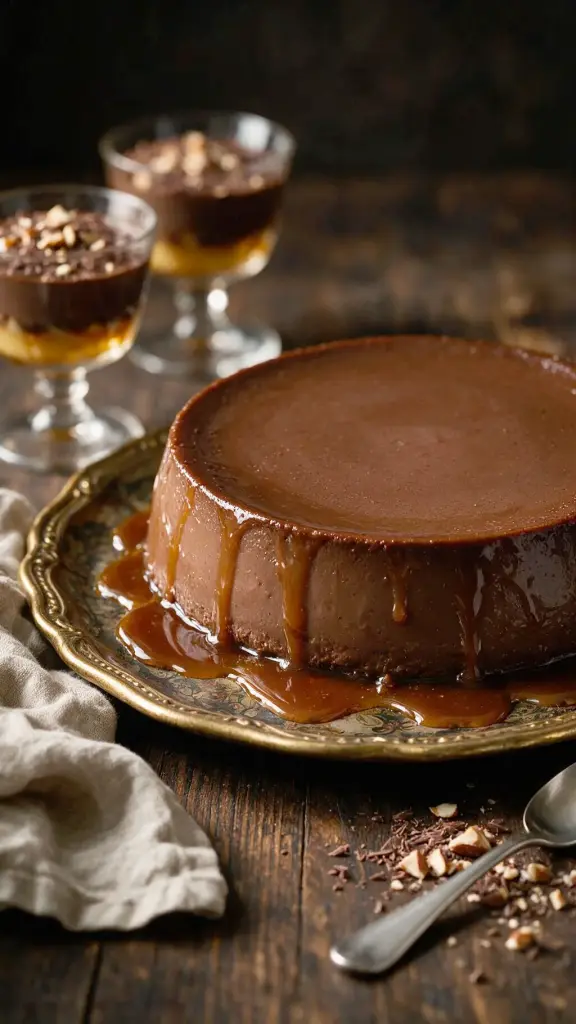 Schokoladenflan