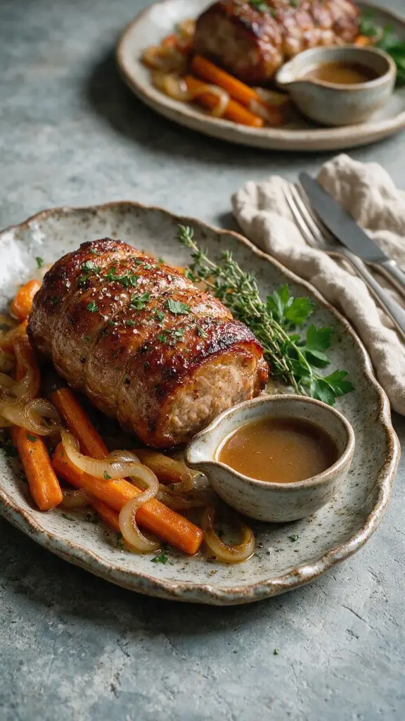 Schweinebraten aus dem Schmortopf