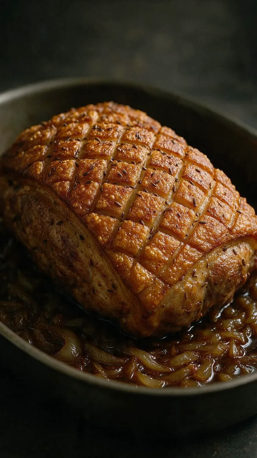 Schweinebraten mit Kümmel