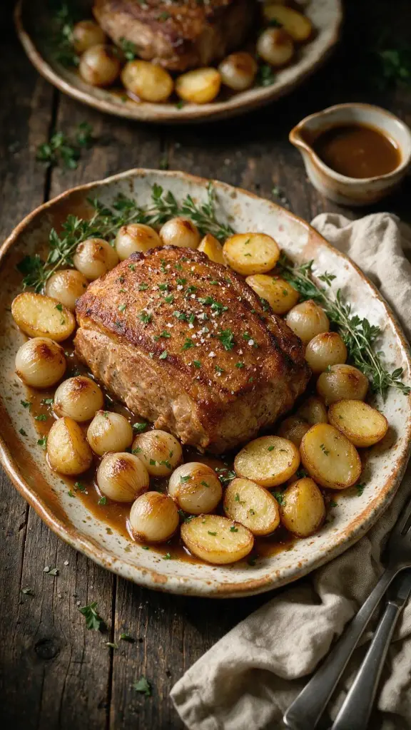Schweinebraten nach Großmutterart