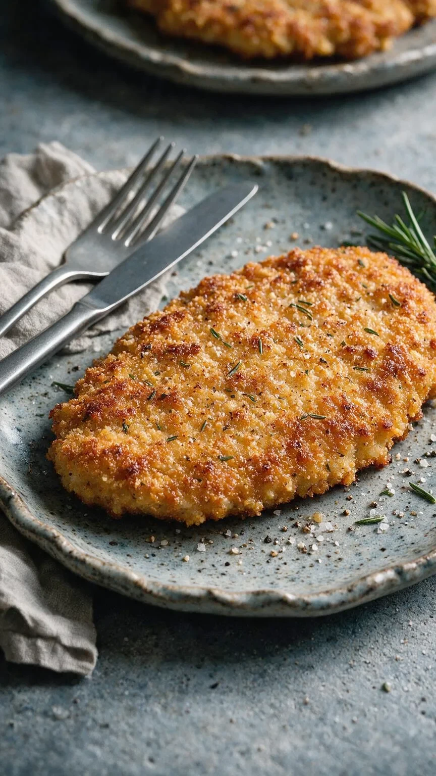 Schweineschnitzel mit Parmesan