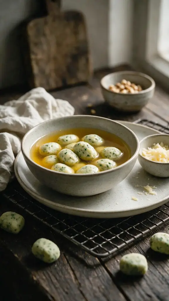 Spinat-Ricotta-Gnocchi