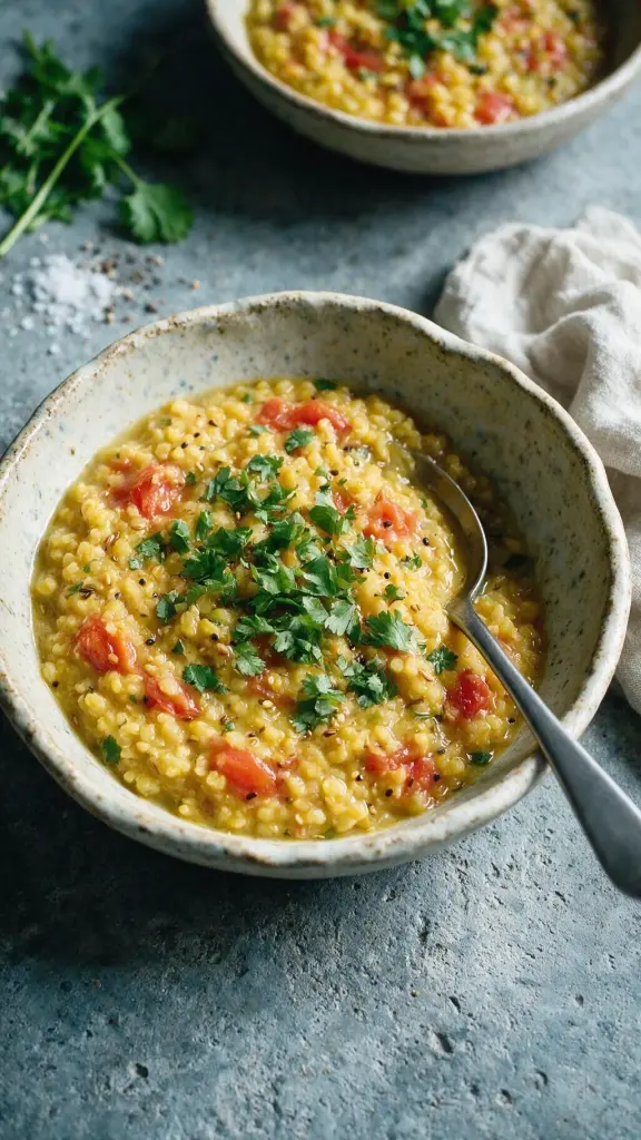 Moong Dal mit Senf