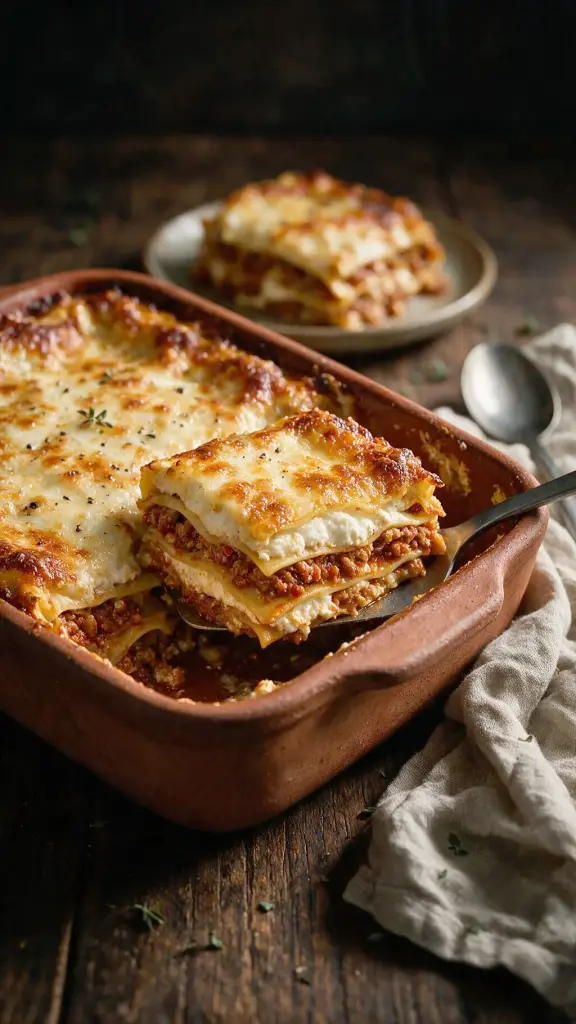 Szechuan-Lasagne mit Schweinehack