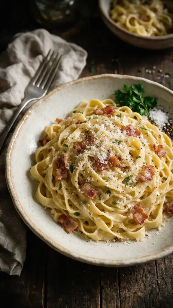 Tagliatelle Carbonara