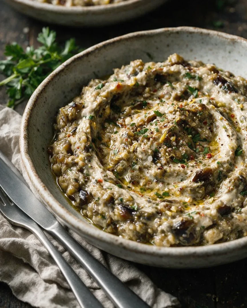 Tahini-Auberginen-Dip (KI-Illustration)
