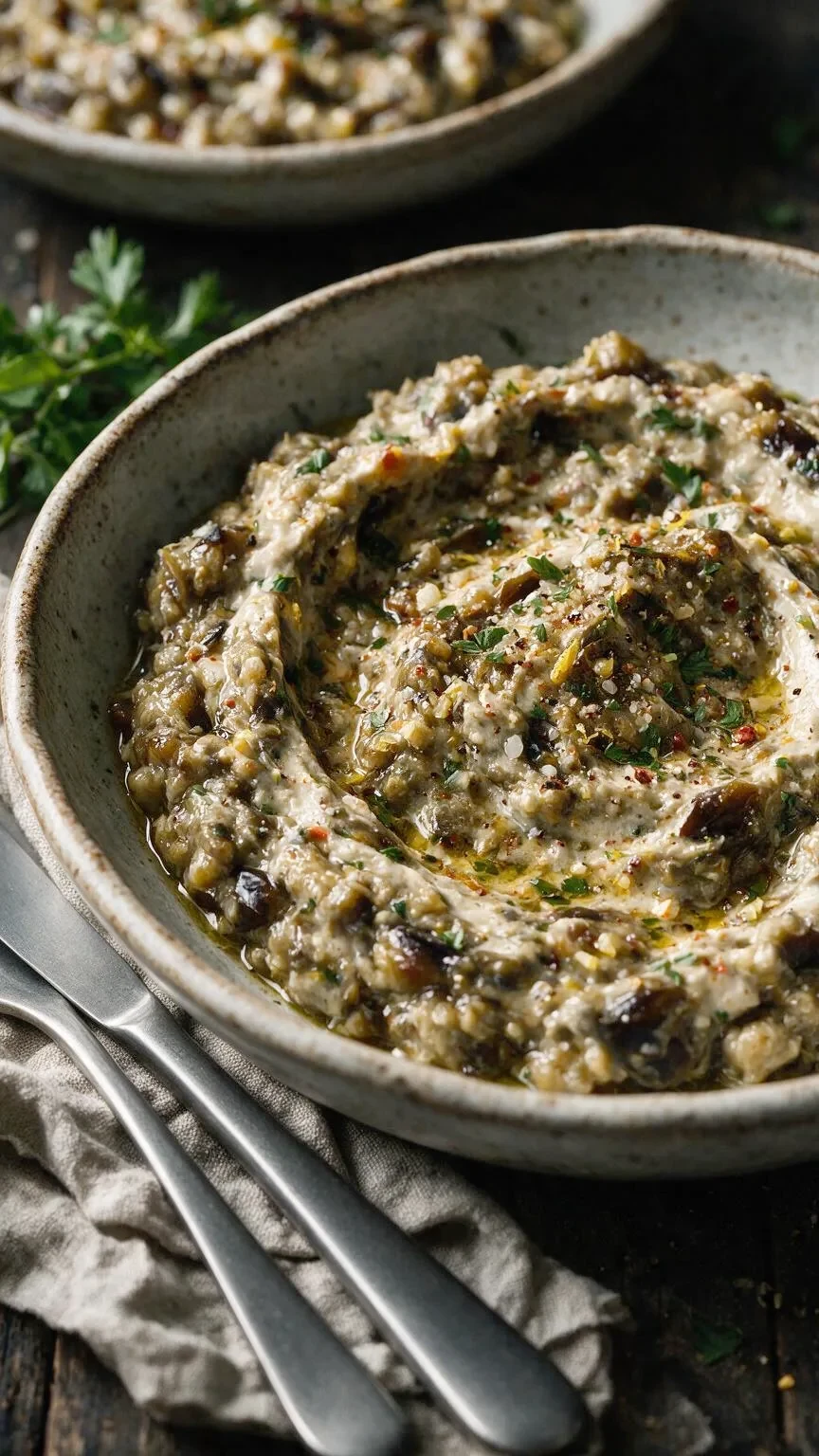 Tahini-Auberginen-Dip