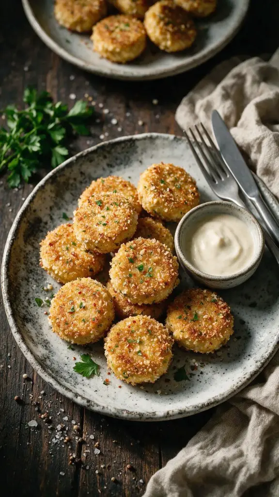 Knusprige Tofu-Bratlinge
