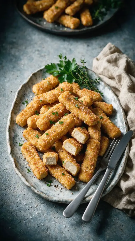Tofu-Fischstäbchen