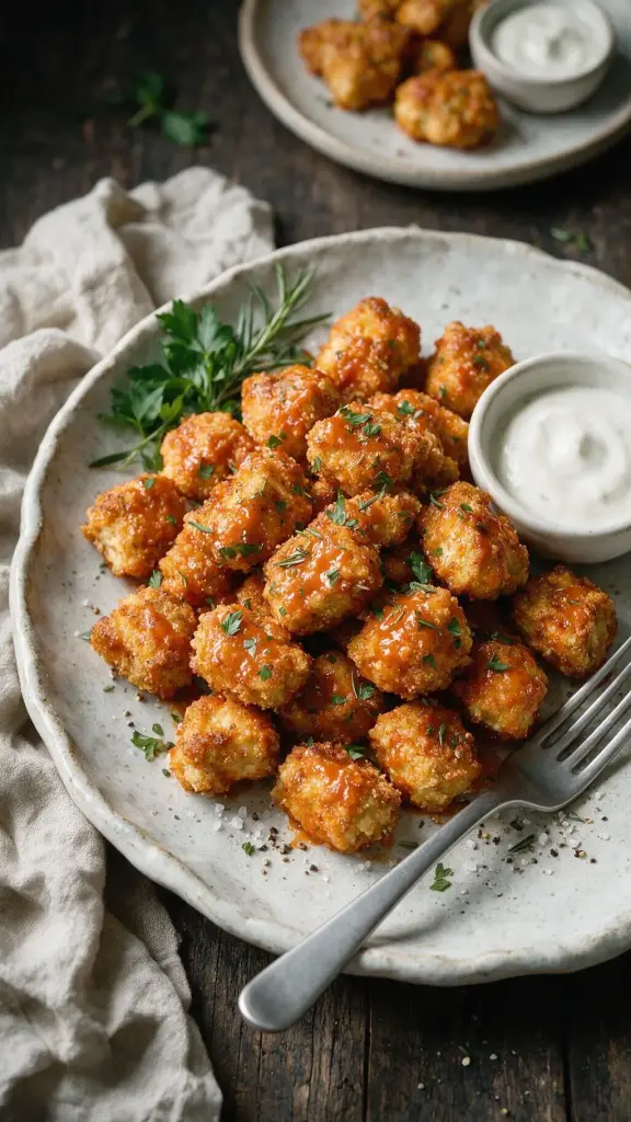 Knusprige Tofu-Nuggets