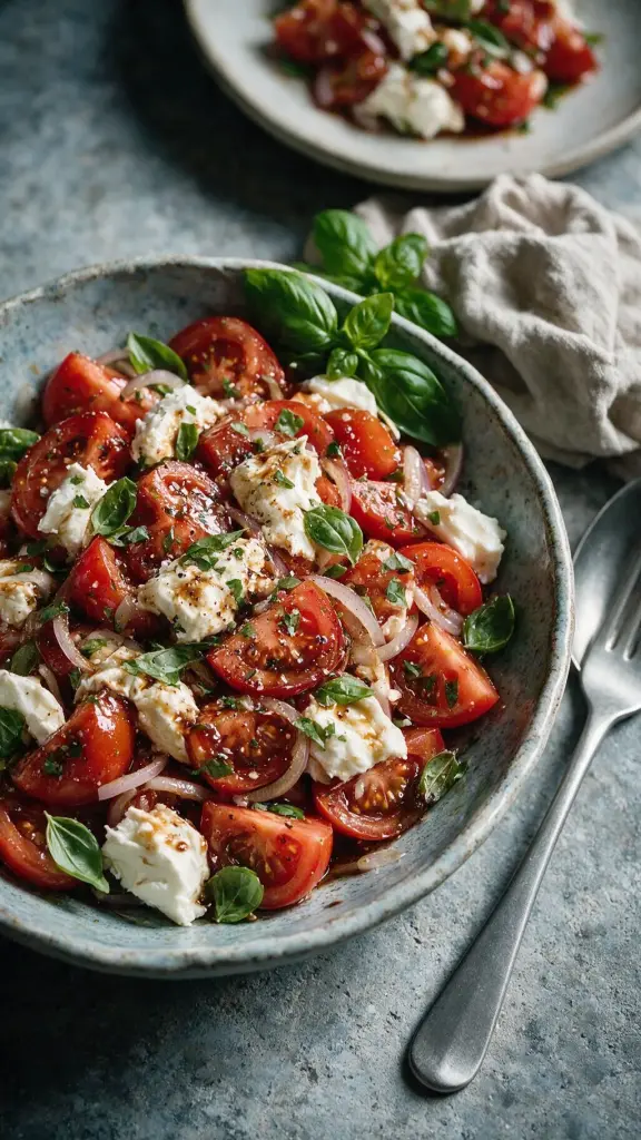 Tomaten & Mozzarella, pikant