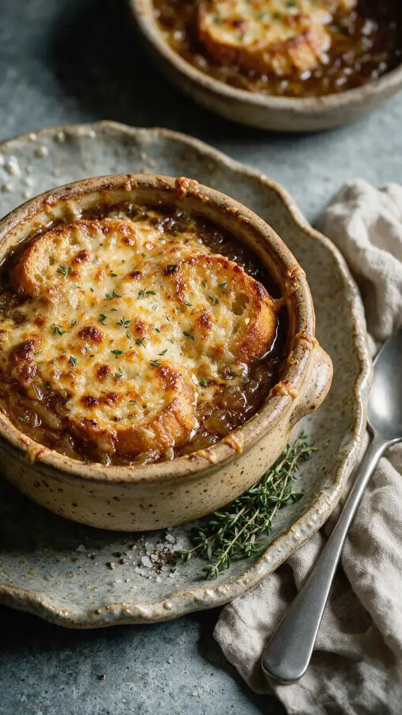 Französische Zwiebelsuppe