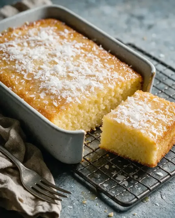 Revani, türkischer Grießkuchen (KI-Illustration)