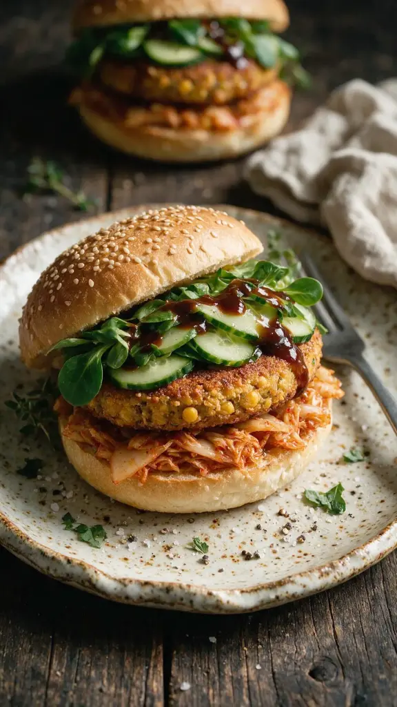 Vegane Protein-Burger