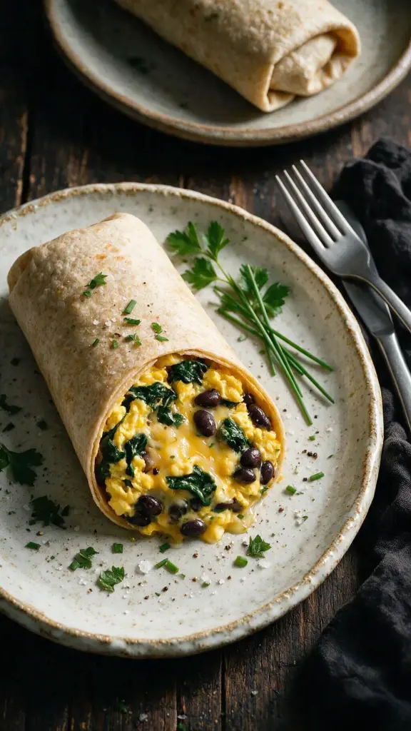 Frühstücks-Burritos