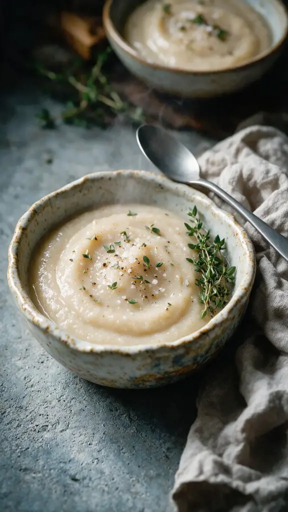 Birnen-Porridge mit Hanfsamen