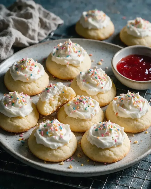 Butterkekse mit Frosting (KI-Illustration)