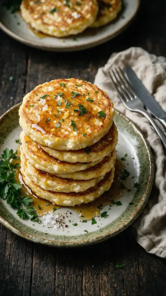 Zitronen-Ricotta-Pfannkuchen