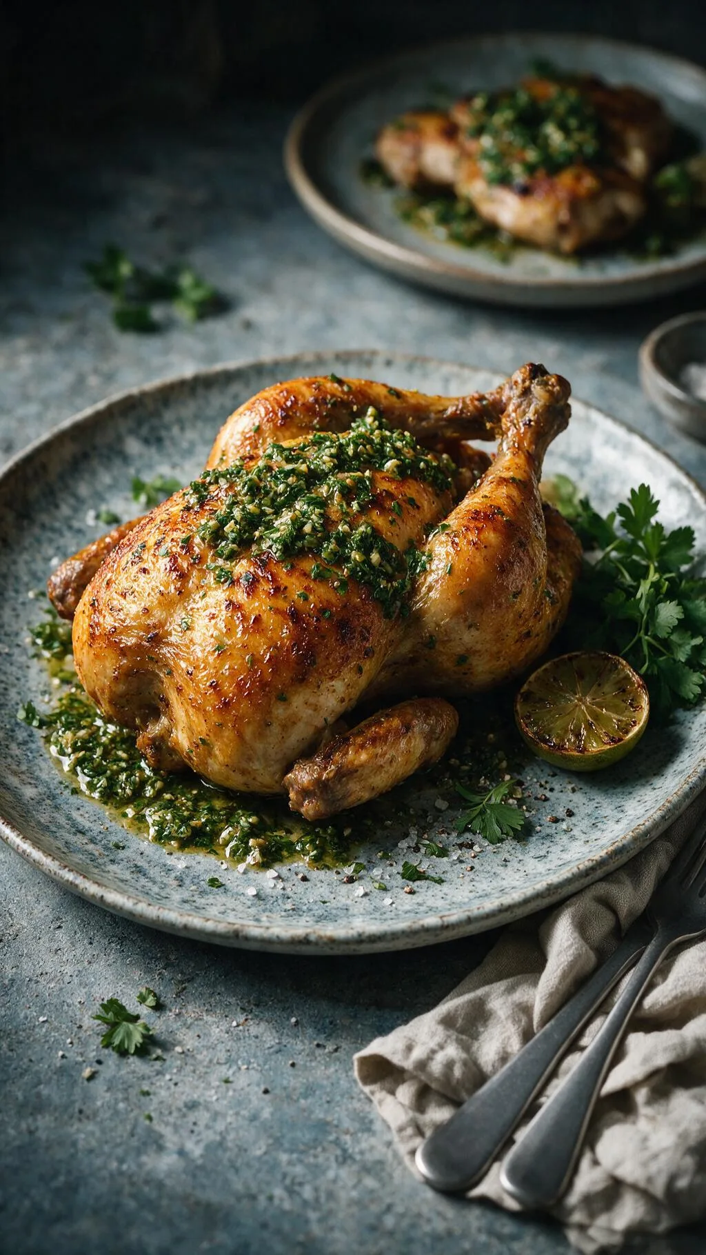 Airfryer-Hähnchen mit Chermoula