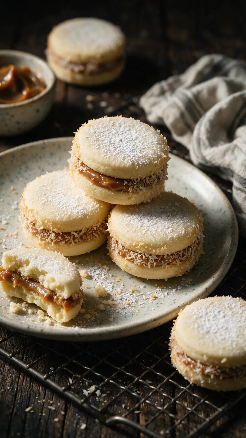 Alfajores mit Dulce de Leche