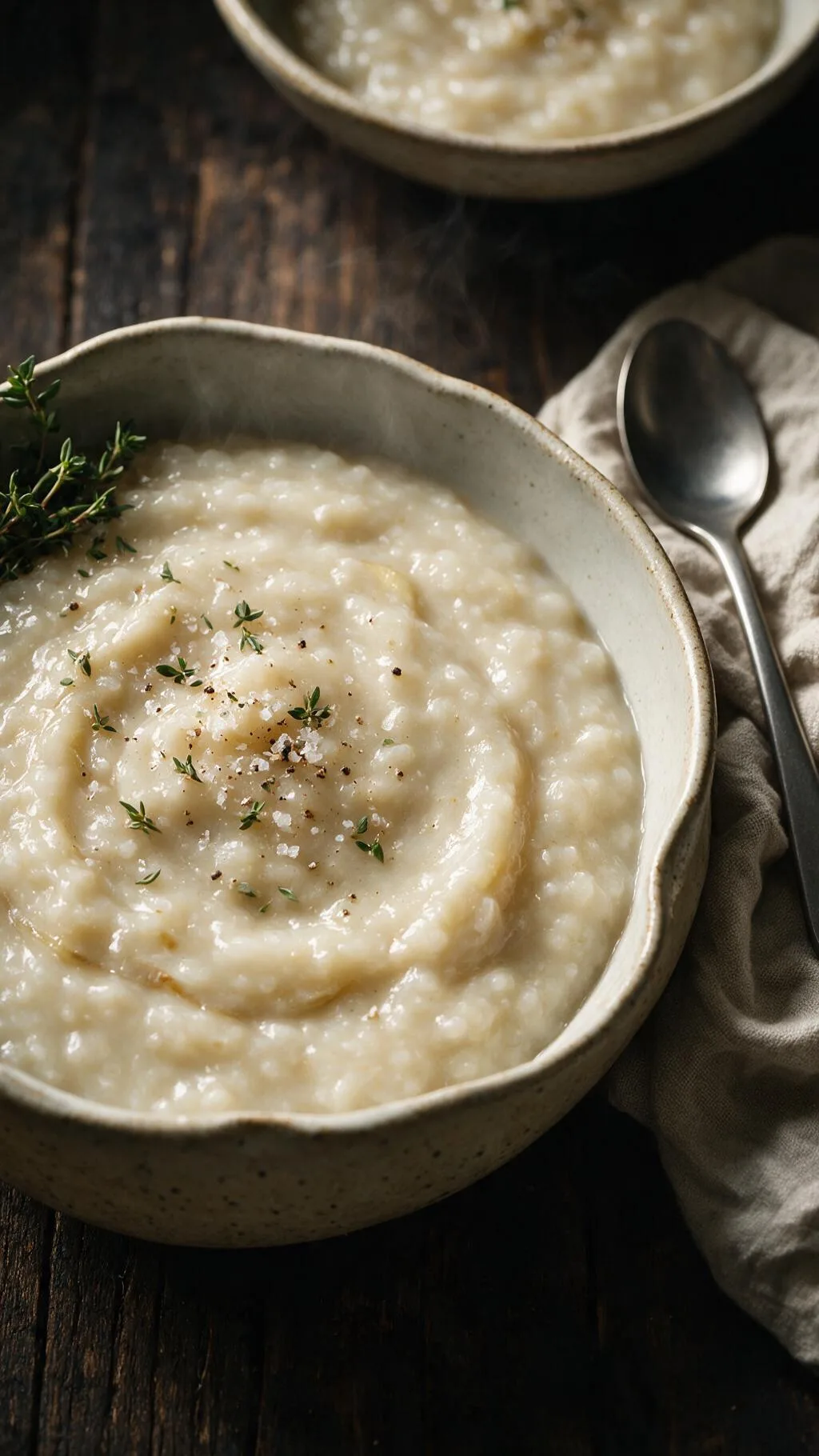Congee mit Ingwer