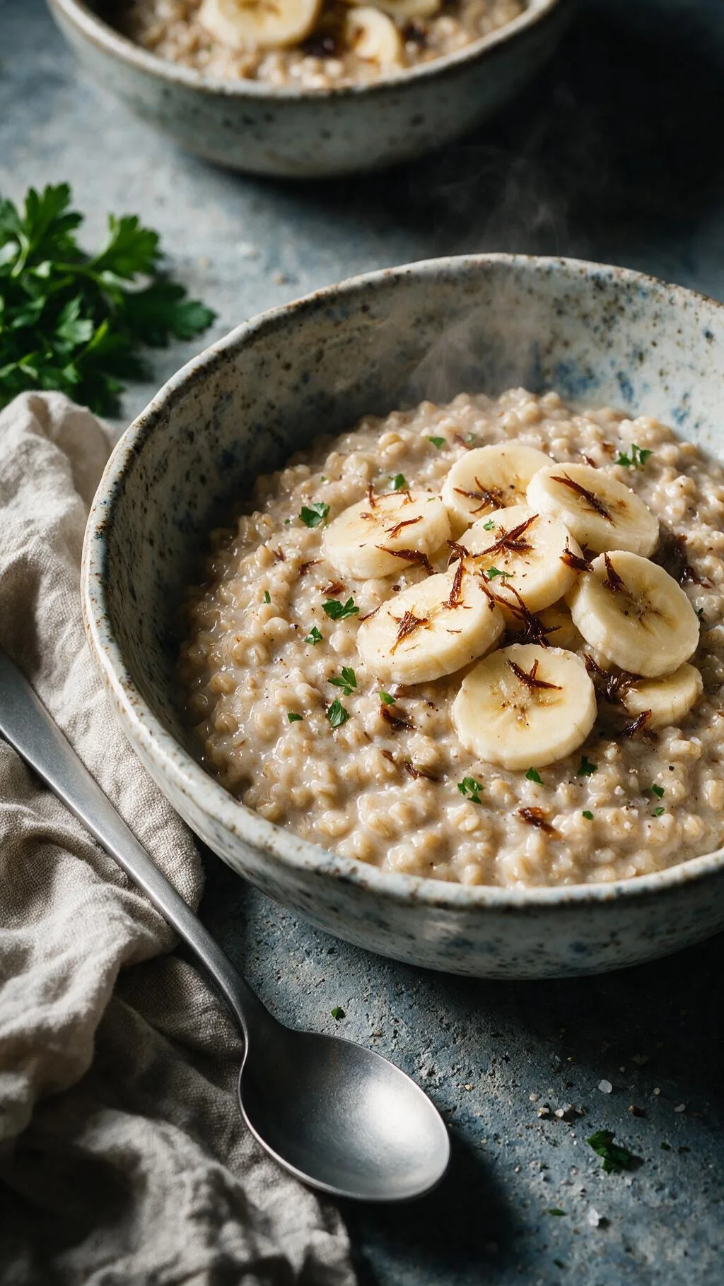 Bananen-Dattel-Porridge