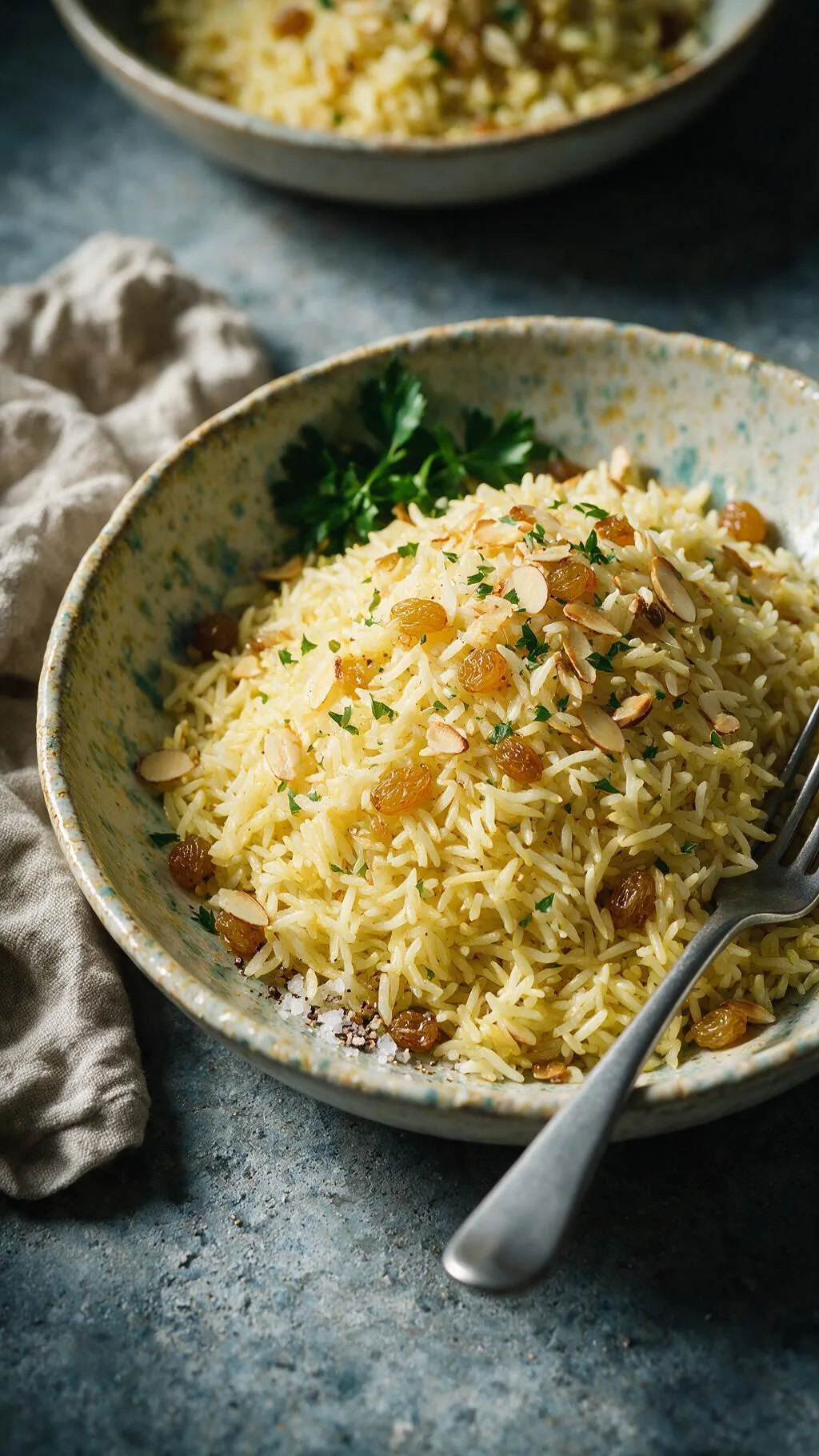 Basmati-Pilaw mit Korinthen