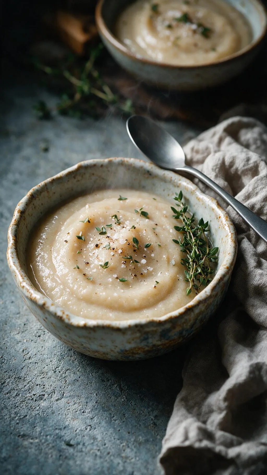 Birnen-Porridge mit Hanfsamen