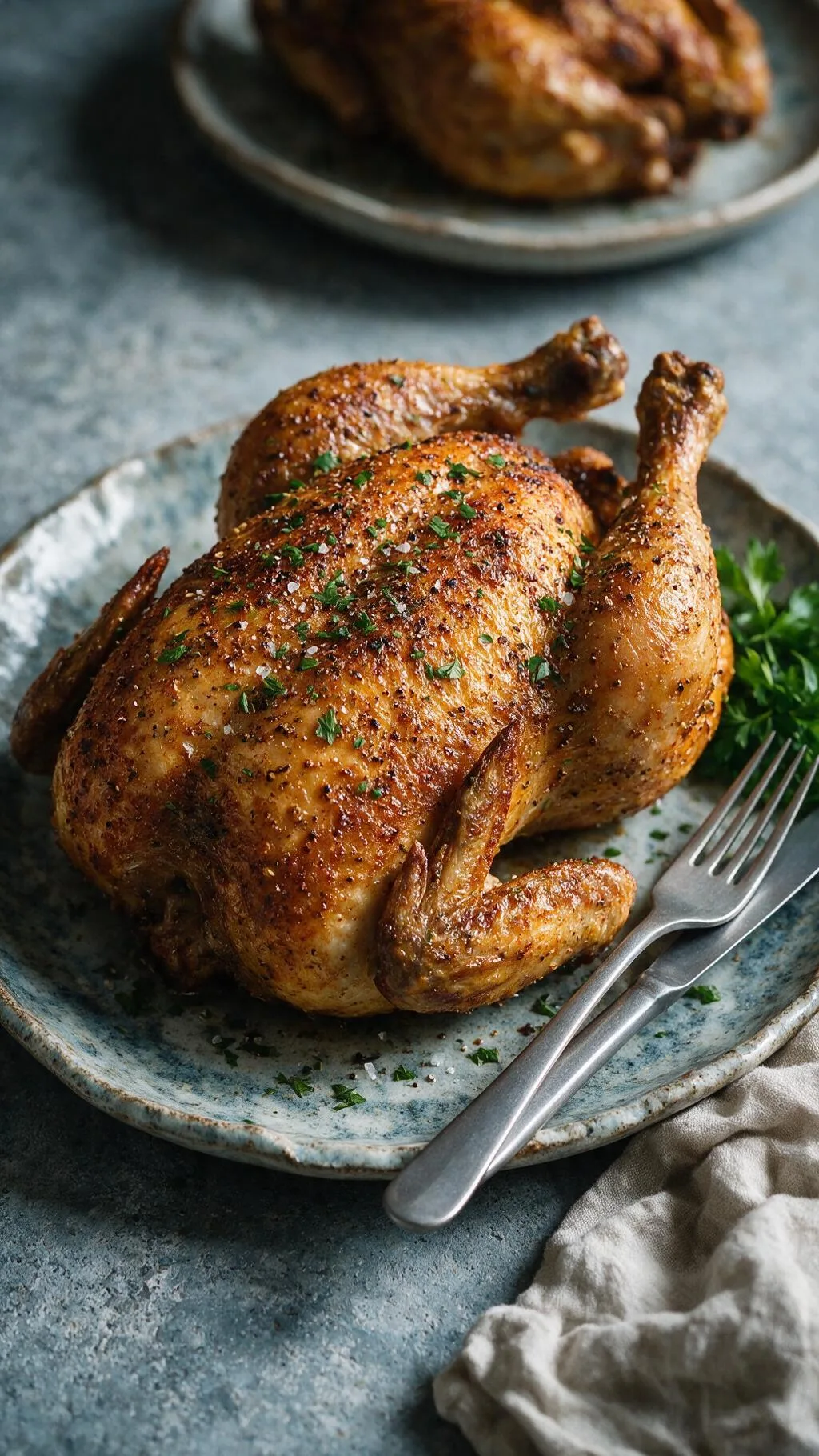Brathähnchen aus dem Airfryer