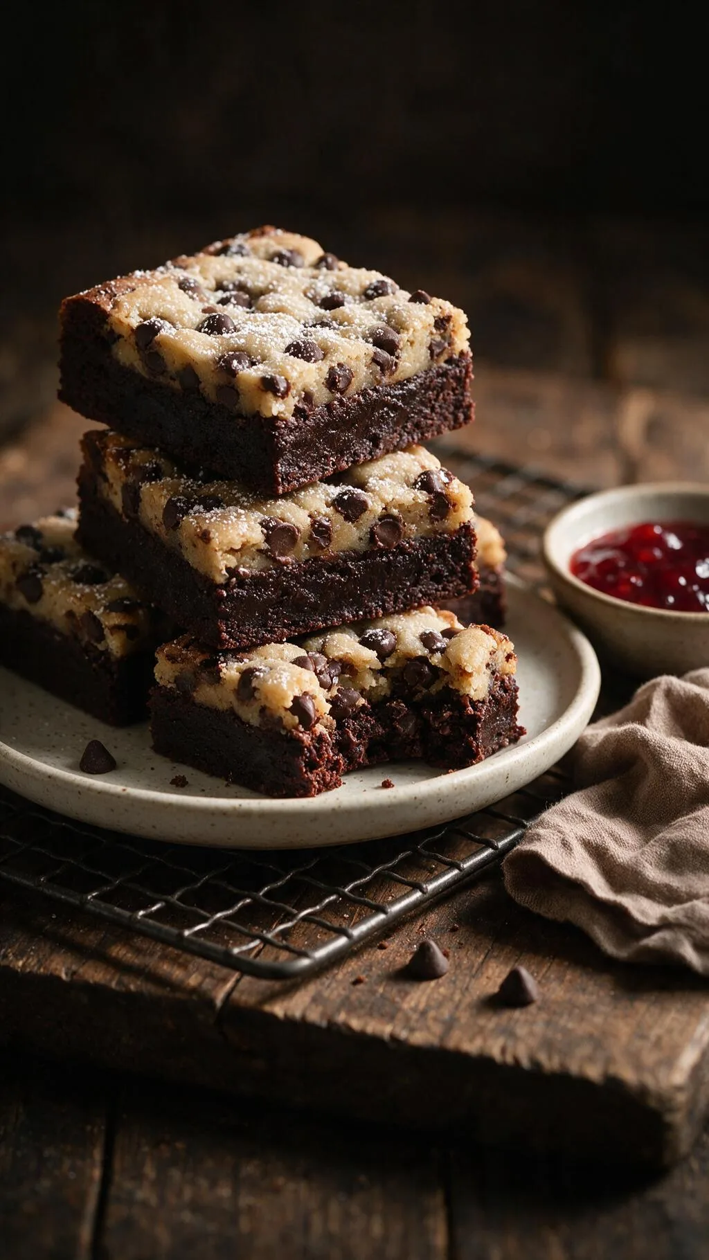 Brownie-Cookie-Schnitten