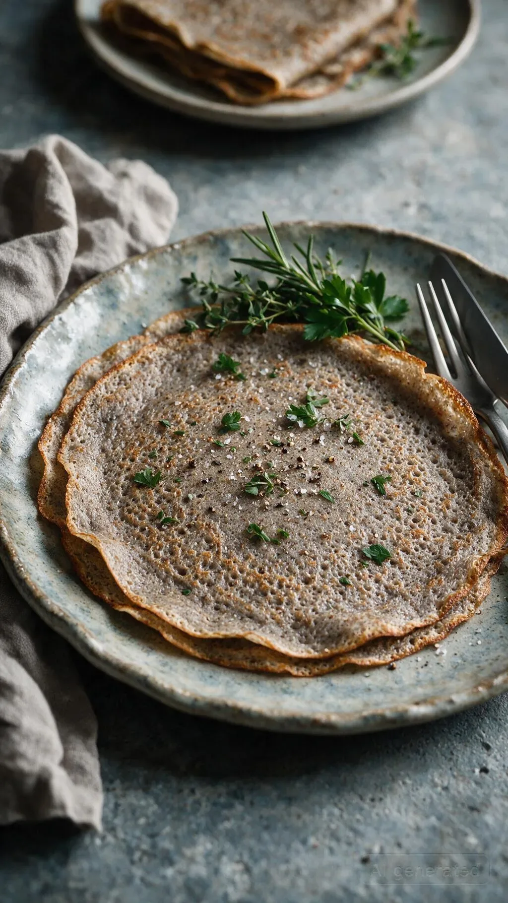 Buchweizen-Crêpes