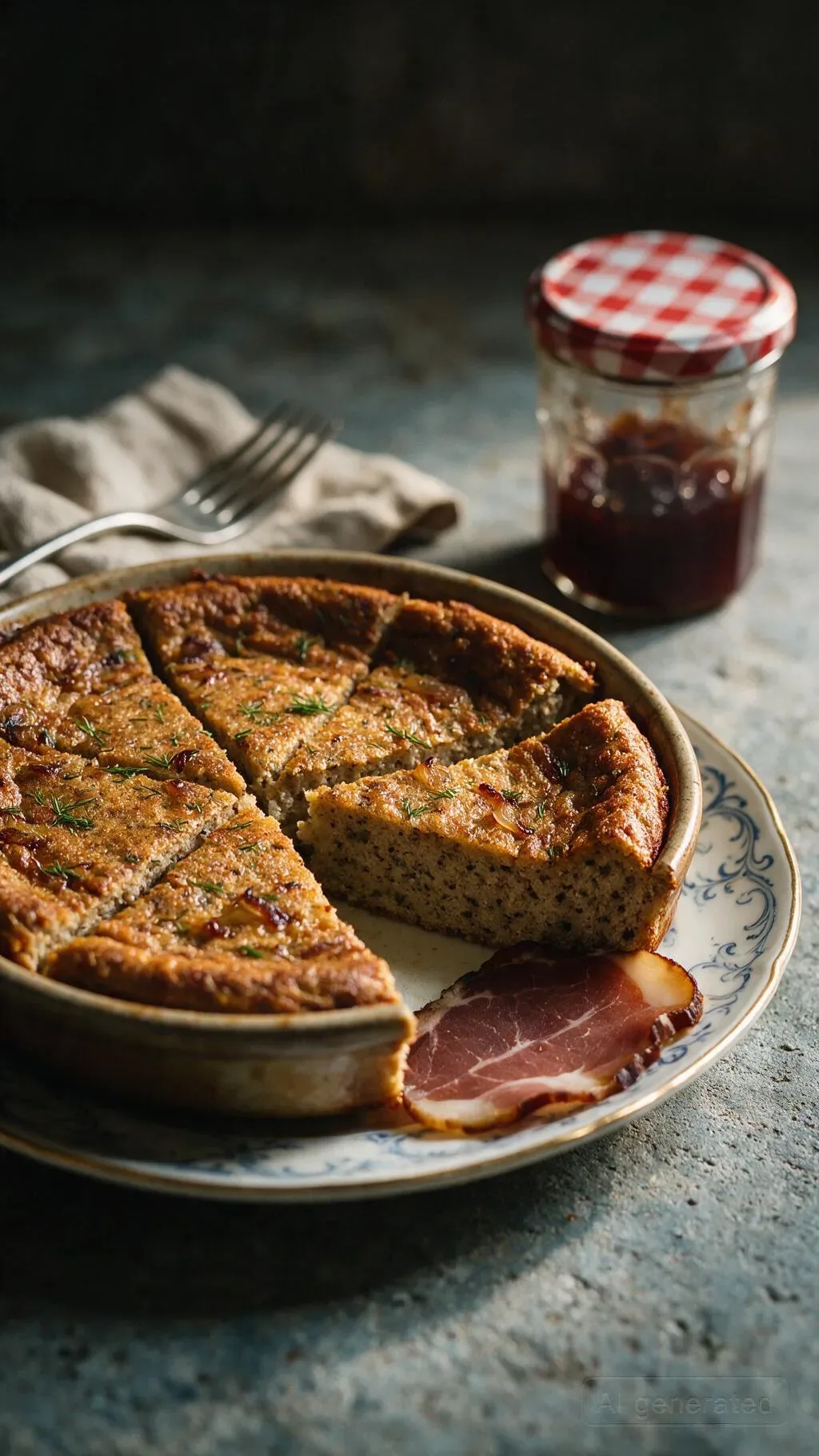 Herzhafte Buchweizenpfannkuchen