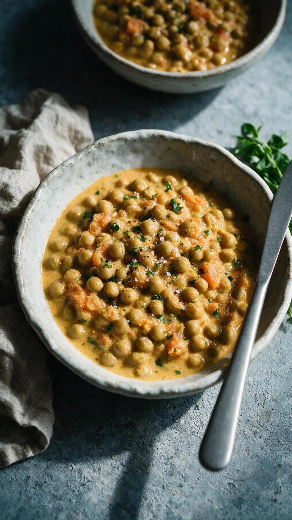 Straucherbsen-Curry
