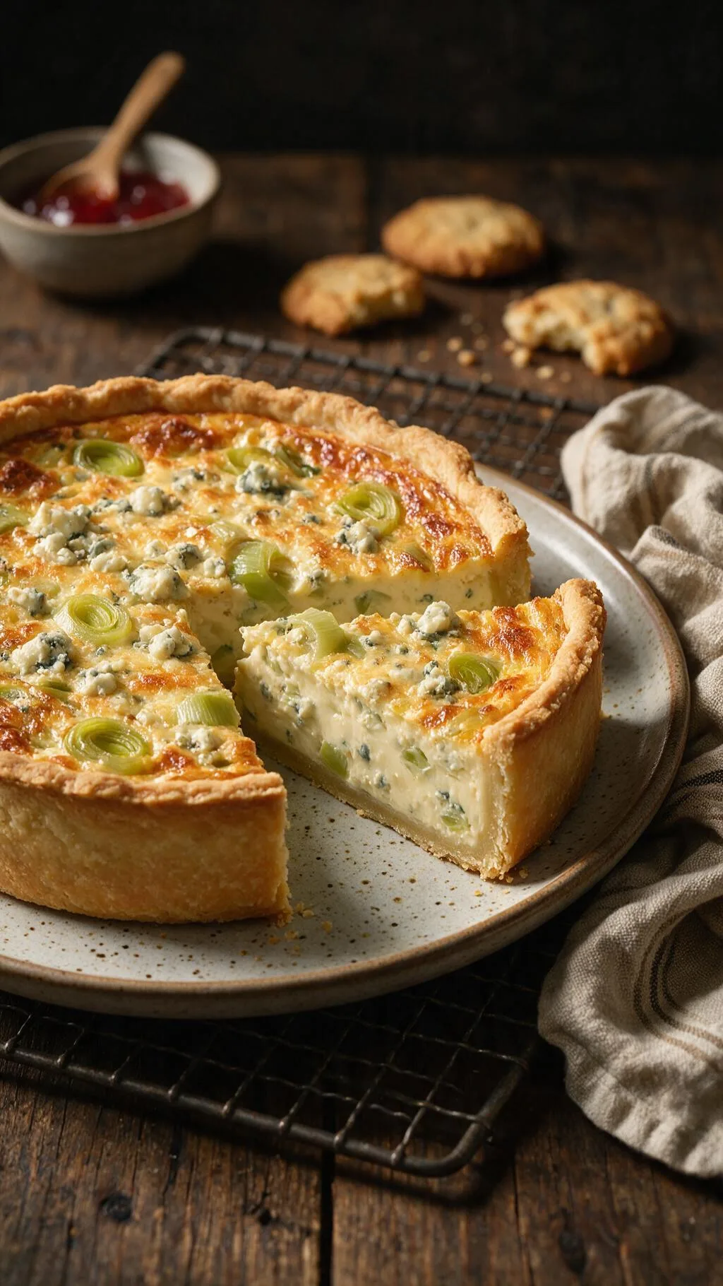 Herzhafte Deep-Dish Quiche