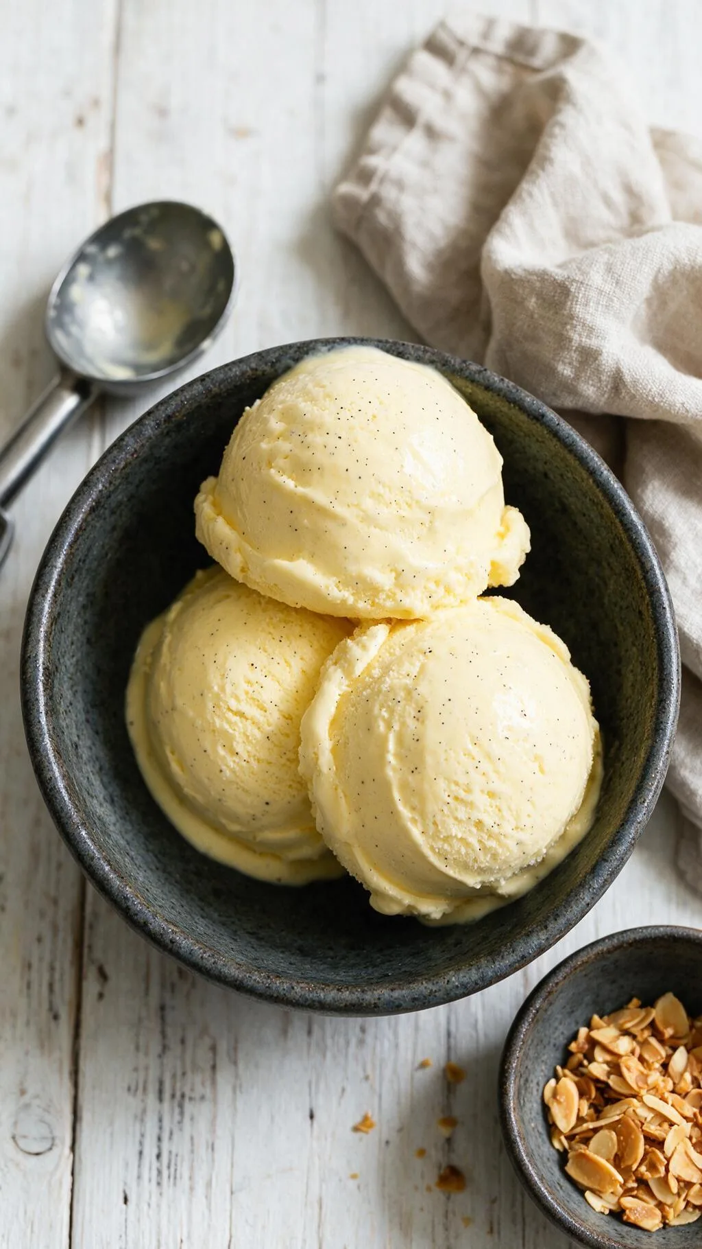 Doppel-Vanille-Eiscreme