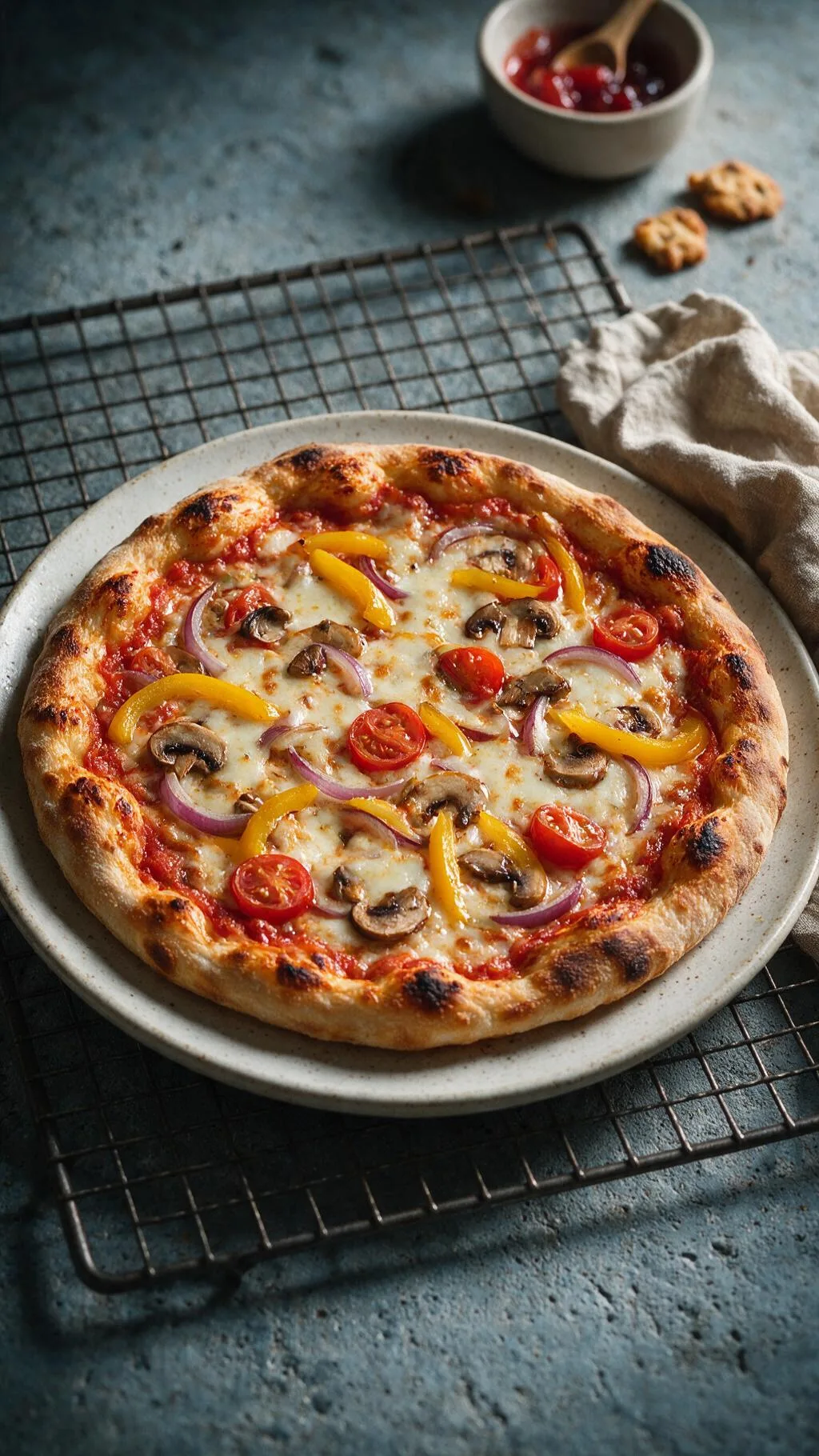 Kühlschrank-Pizzateig