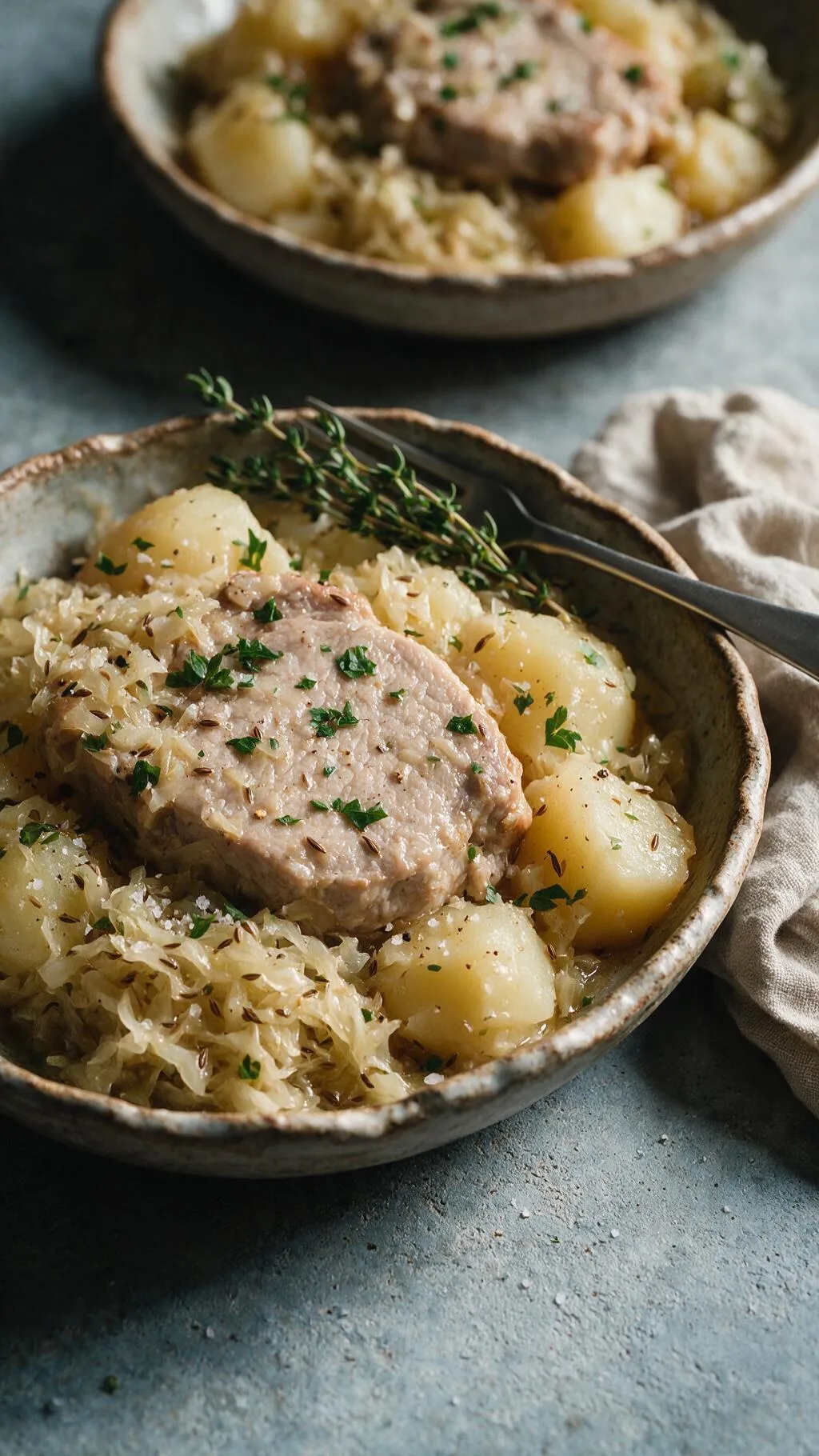 Schweinebraten im Schmortopf