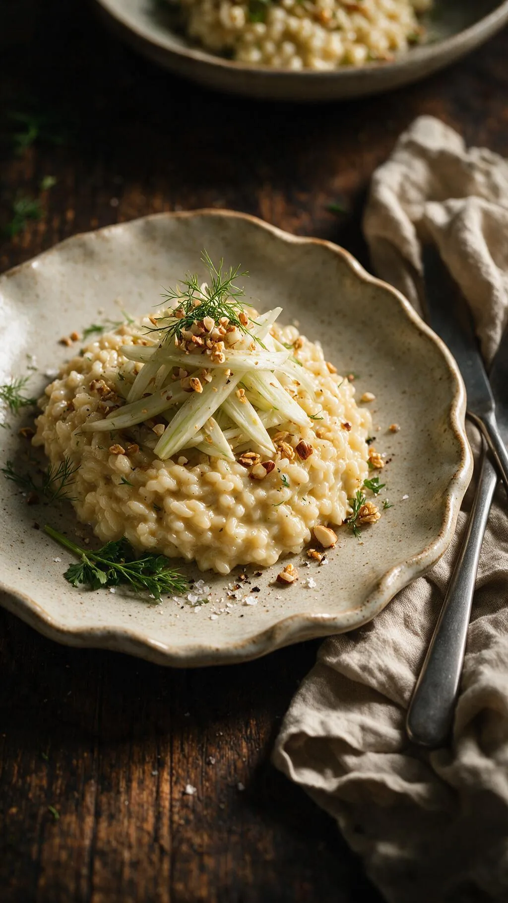 Fenchelrisotto mit Mascarpone