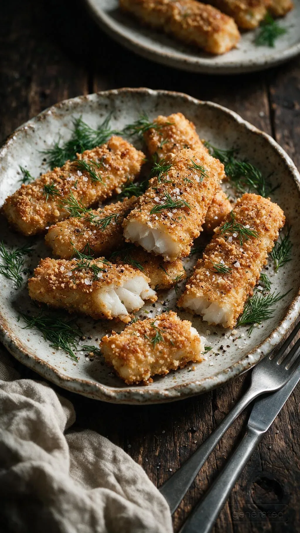 Fischstäbchen Low Carb