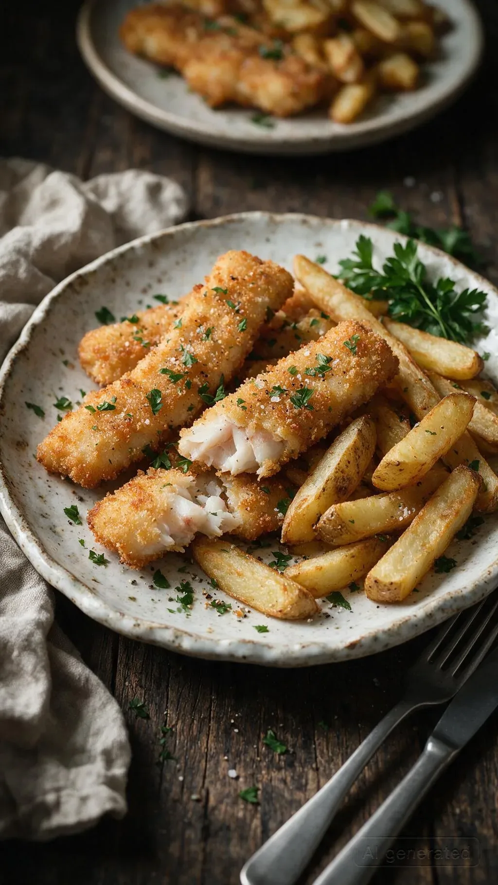 Fish and Chips aus dem Airfryer