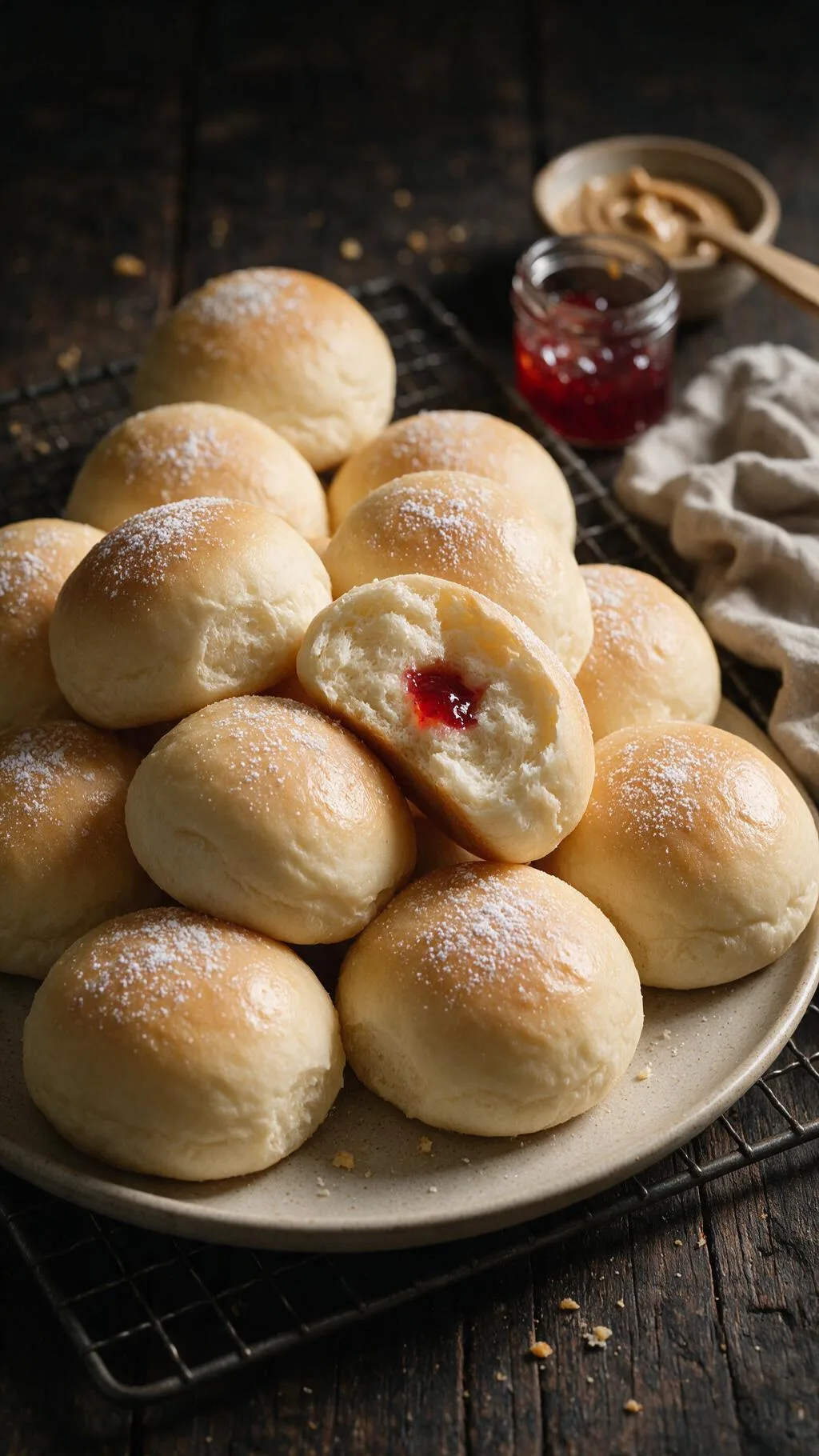 Weiche Milchbrötchen