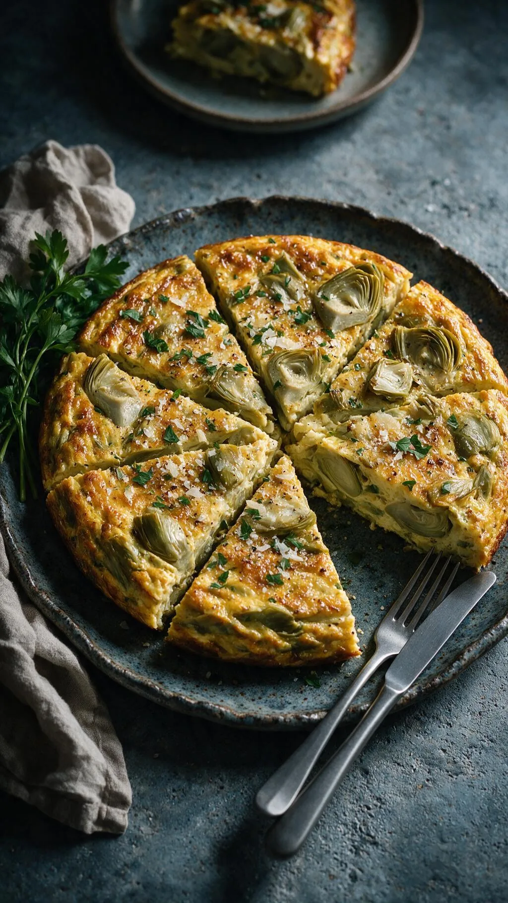 Frittata mit Artischocken