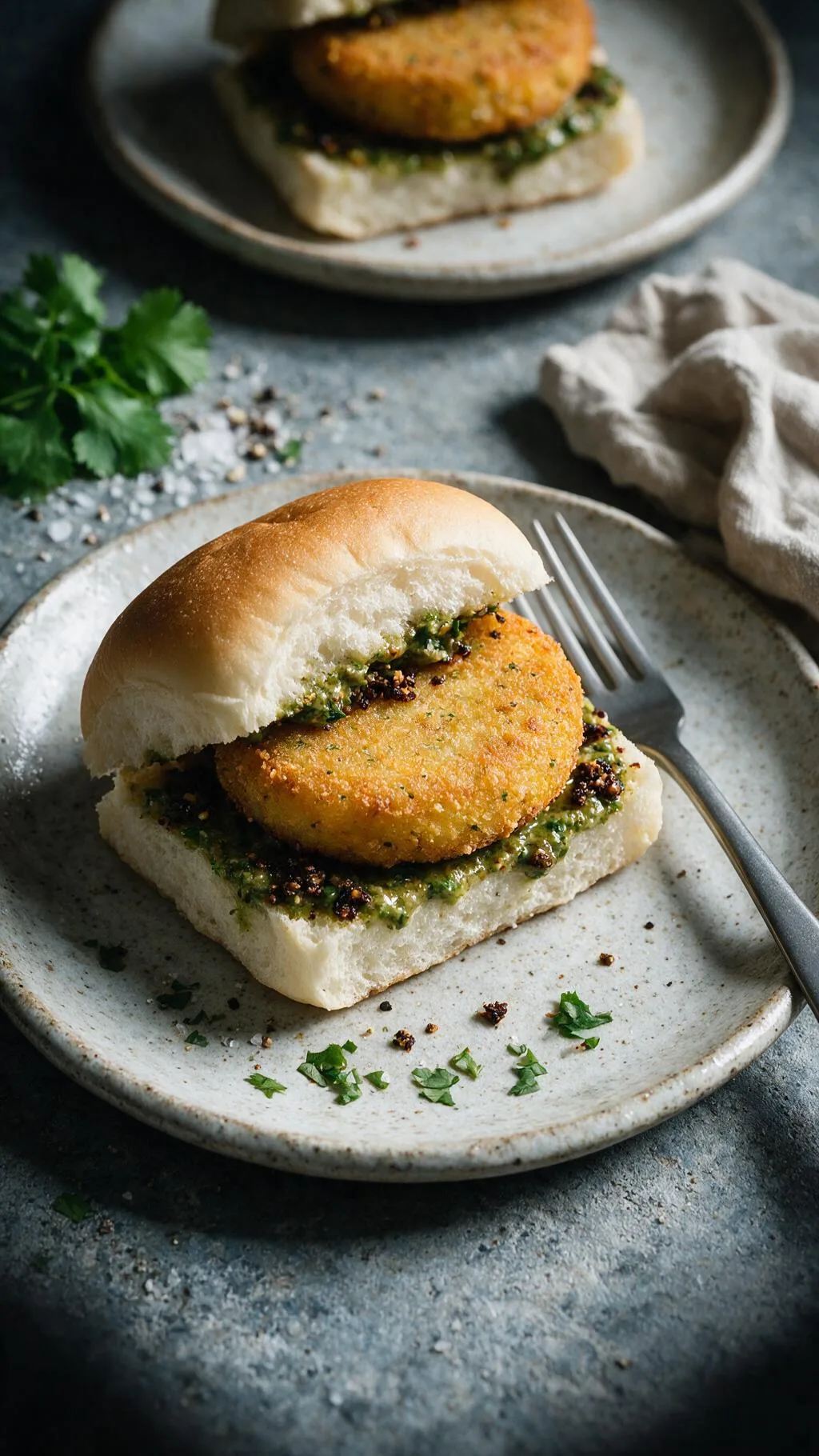 Frittierte Kartoffelbällchen