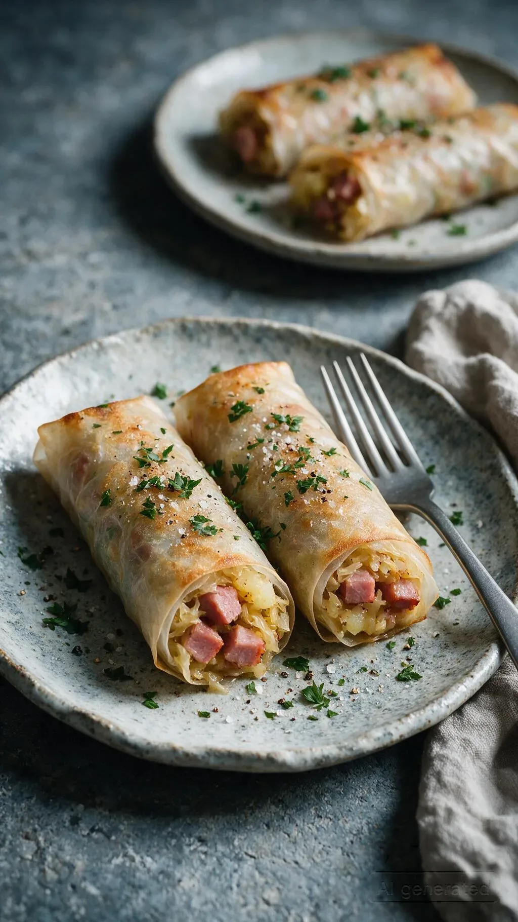 Frühlingsrollen nach Bauernart