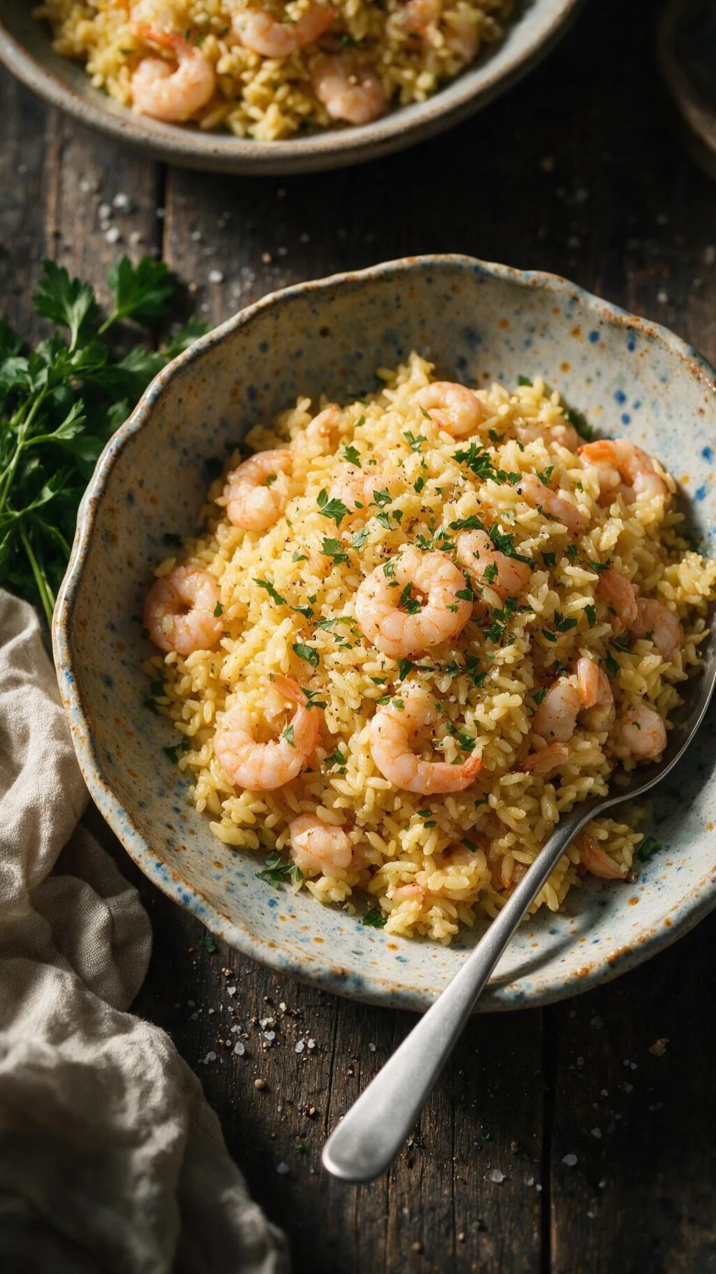 Garnelen-Paella