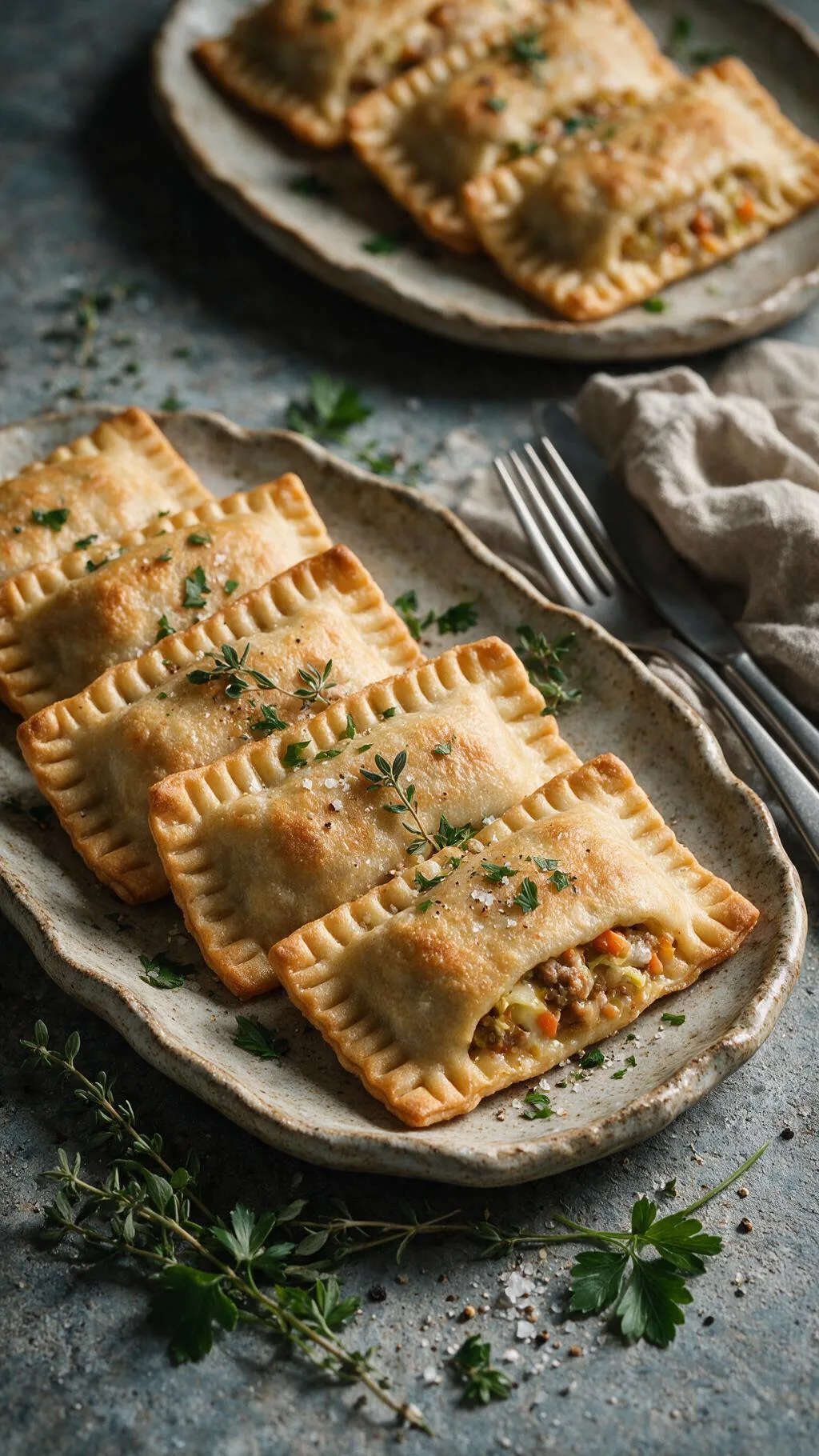 Gefüllte Gyozas