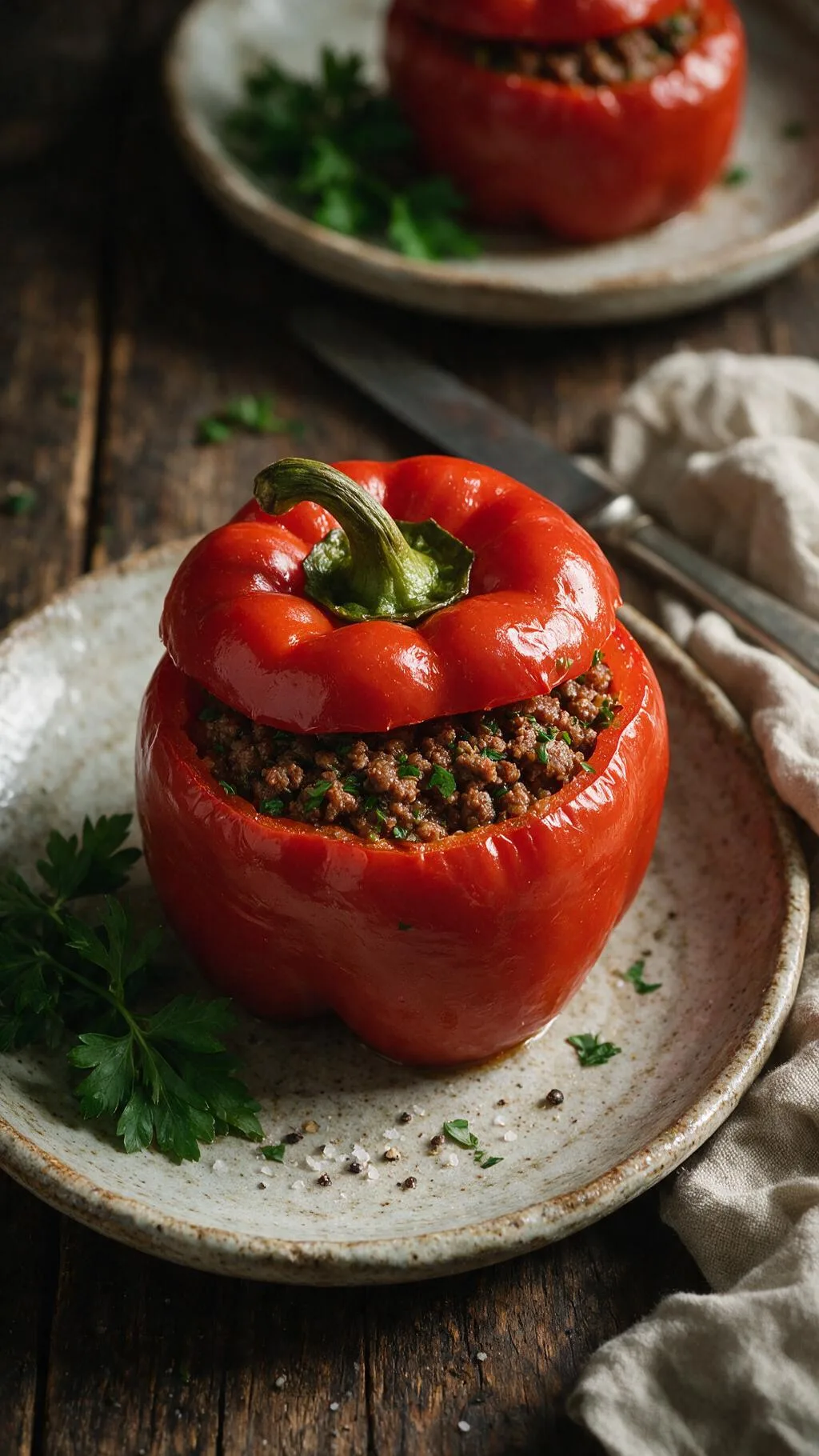 Gefüllte Paprika