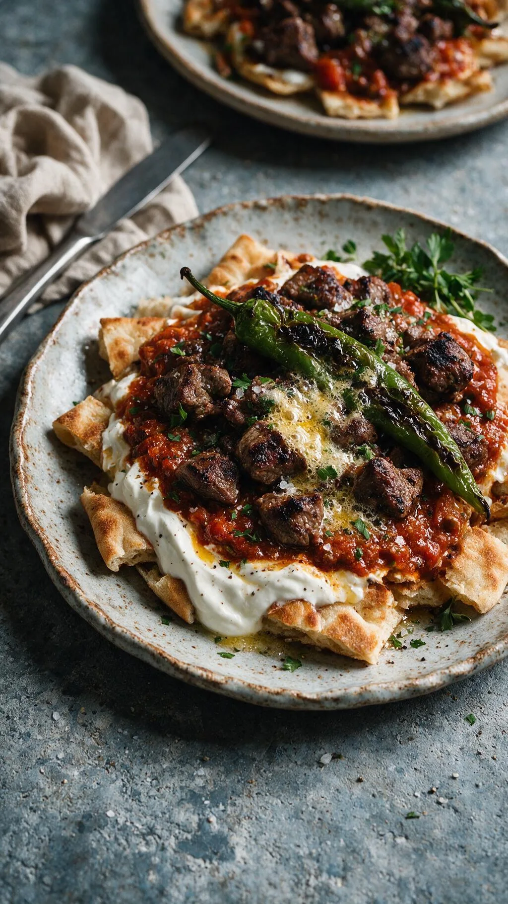 Gegrillte Lammspieße