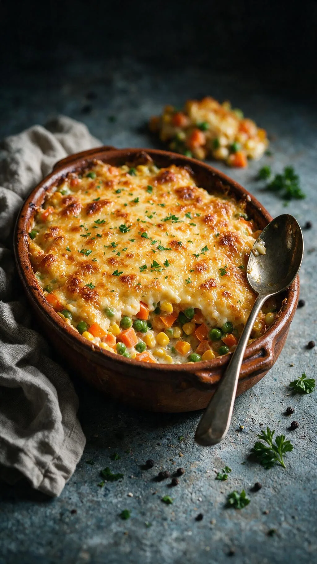 Gemüseauflauf mit Käse
