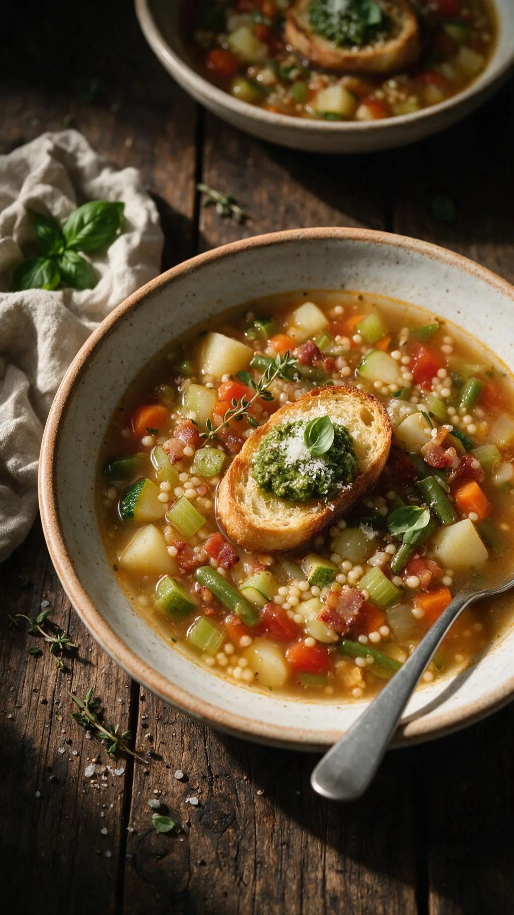 Minestrone mit Pancetta
